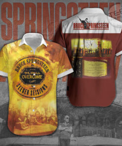 Bruce Springsteen short sleeve dress shirts OVS19723S4