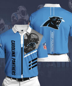Carolina Panthers 3D Polo 01