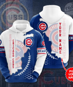 Chicago Cubs 3D Hoodie 09