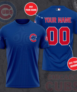 Chicago Cubs 3D T shirt 03