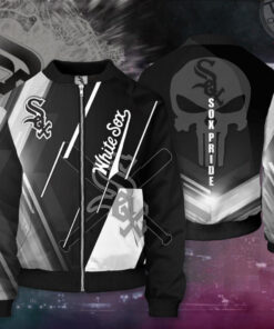 Chicago White Sox 3D Bomber Jacket 02