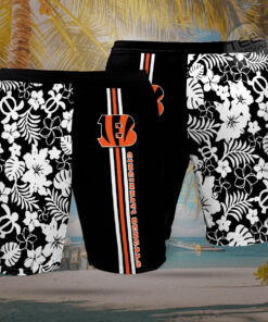 Cincinnati Bengals 3D Hawaiian Shorts