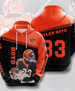 Cincinnati Bengals 3D hoodie 014