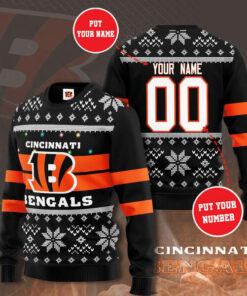 Cincinnati Bengals 3D sweater