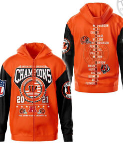 Cincinnati Bengals Champions Zip up Hoodie