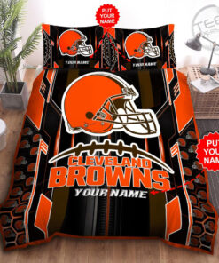 Cleveland Browns bedding set 02