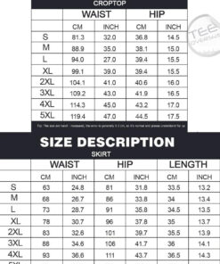 Croptop Mini Skirt Set