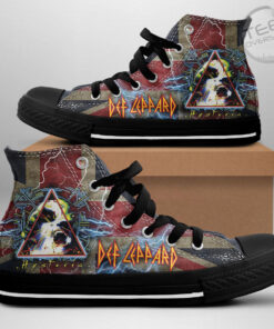 Def Leppard Canvas High top shoe OVS24523S4 Design 1