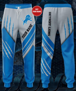 Detroit Lions 3D Sweatpant 03