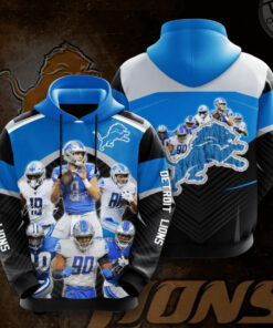 Detroit Lions 3D hoodie 010