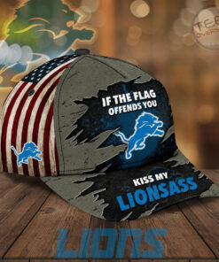 Detroit Lions Cap Custom Hat 01 1