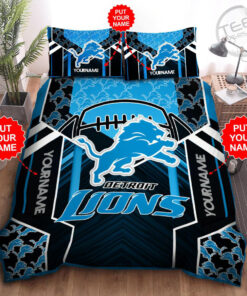 Detroit Lions bedding set 02
