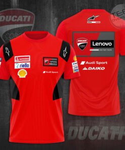 Ducati Lenovo Team Ver.1 3D T shirt