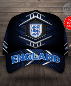 England National Football Team Cap Custom Hat 01 1