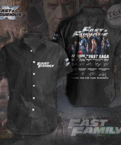 Fast And Furious short sleeve dress shirts OVS22723S1