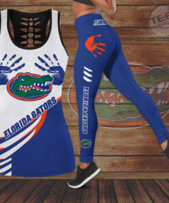 Florida Gators Hollow Tank Top Leggings 02