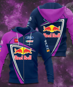 Ford World M Sport Rally Team 3D Apparels zip up hoodie