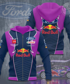 Ford World Rally Team M Sport 3D zip up hoodie