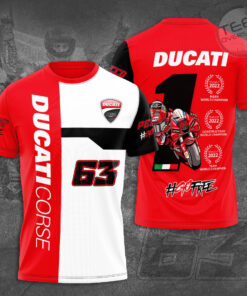 Francesco Bagnaia 3D T shirt 2022