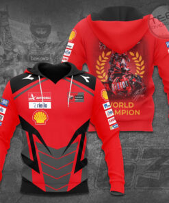 Francesco Bagnaia Go Free 3D hoodie