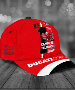 Francesco Bagnaia x Ducati Lenovo Cap Custom Hat 01