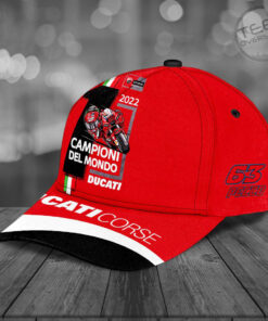 Francesco Bagnaia x Ducati Lenovo Cap Custom Hat 03