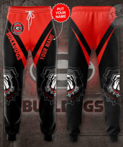 Georgia Bulldogs 3D Sweatpant 01