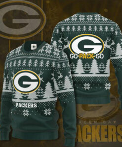 Green Bay Packers 3D sweater 01