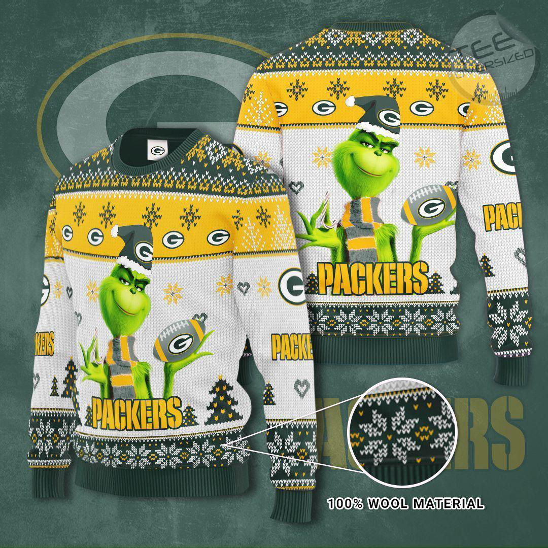 Green Bay Packers 3D sweater 02