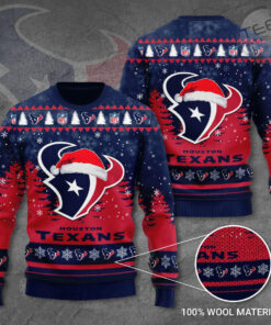 Houston Texans 3D Ugly Sweater
