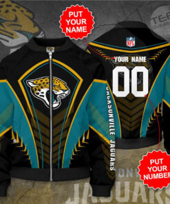 Jacksonville Jaguars 3D Bomber Jacket 02