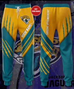 Jacksonville Jaguars 3D Sweatpant 02