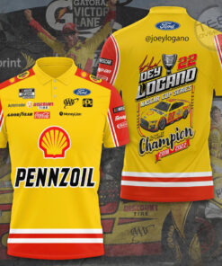 Joey Logano 3D polo