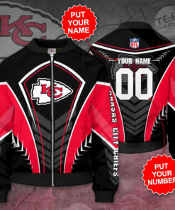 Kansas City Chiefs 3D Bomber Jacket 05
