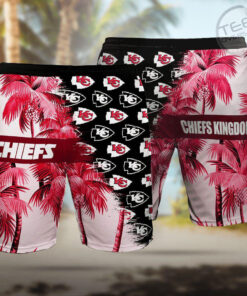 Kansas City Chiefs 3D Hawaiian Shirt Hawaiian Shorts 02