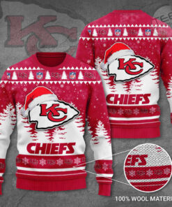 Kansas City Chiefs 3D Ugly Sweater