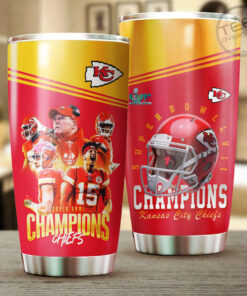 Kansas City Chiefs KC Champions Tumbler Cup