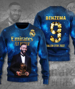 Karim Benzema 3D Sweatshirt