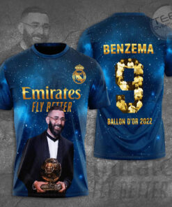 Karim Benzema 3D T shirt