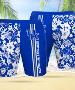 Kentucky Wildcats 3D Hawaiian Shorts