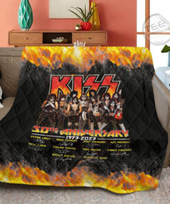 Kiss Band quilt blanket OVS16823S3