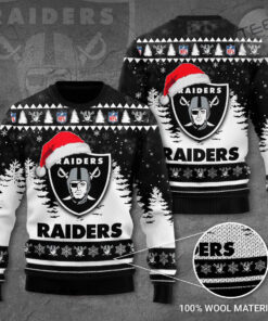 Las Vegas Raiders 3D Ugly Sweater