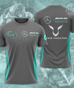 Lewis Hamilton Grey T shirt OVS16523S3