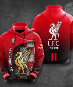 Liverpool FC Apparels 3D hoodie