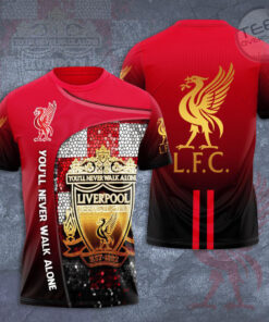 Liverpool FC Youll Never Walk Alone 3D T shirt