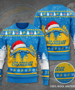 Los Angeles Chargers 3D Ugly Sweater