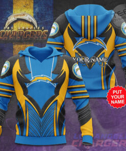 Los Angeles Chargers 3D hoodie 06