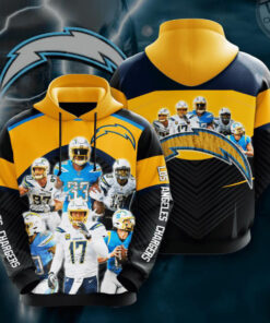Los Angeles Chargers 3D hoodie 07