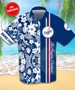 Los Angeles Dodgers 3D Hawaiian Shirt