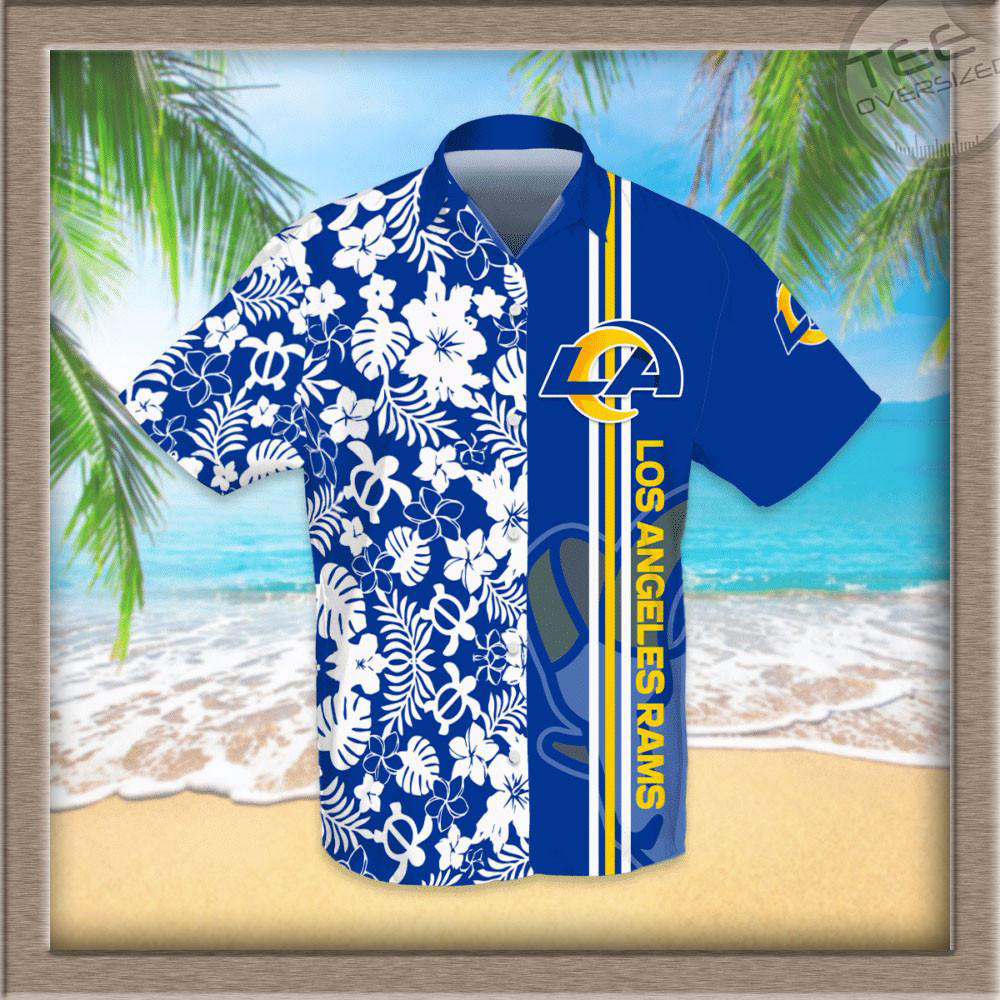 Los Angeles Rams 3D Hawaiian Shirt